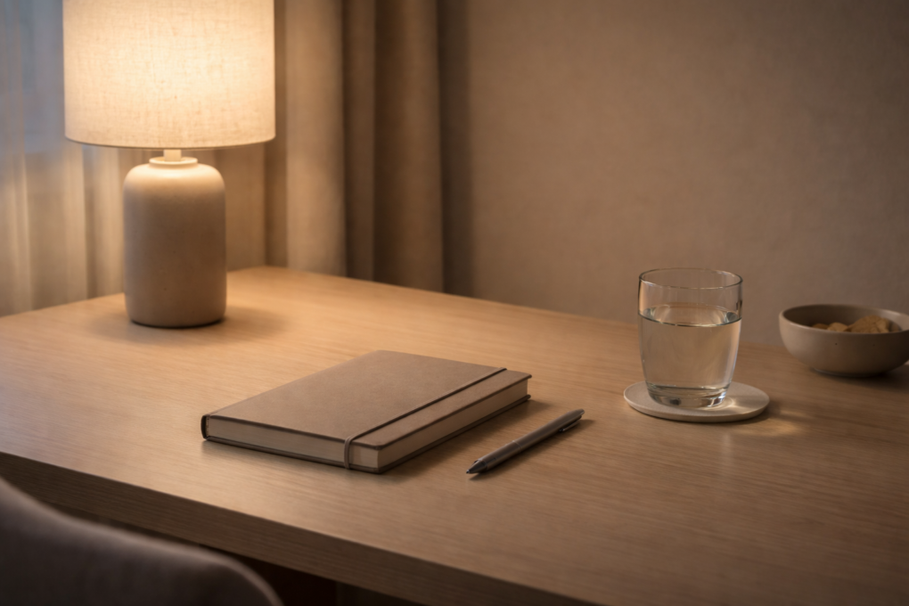 Rotina noturna: como preparar o dia seguinte antes de dormir